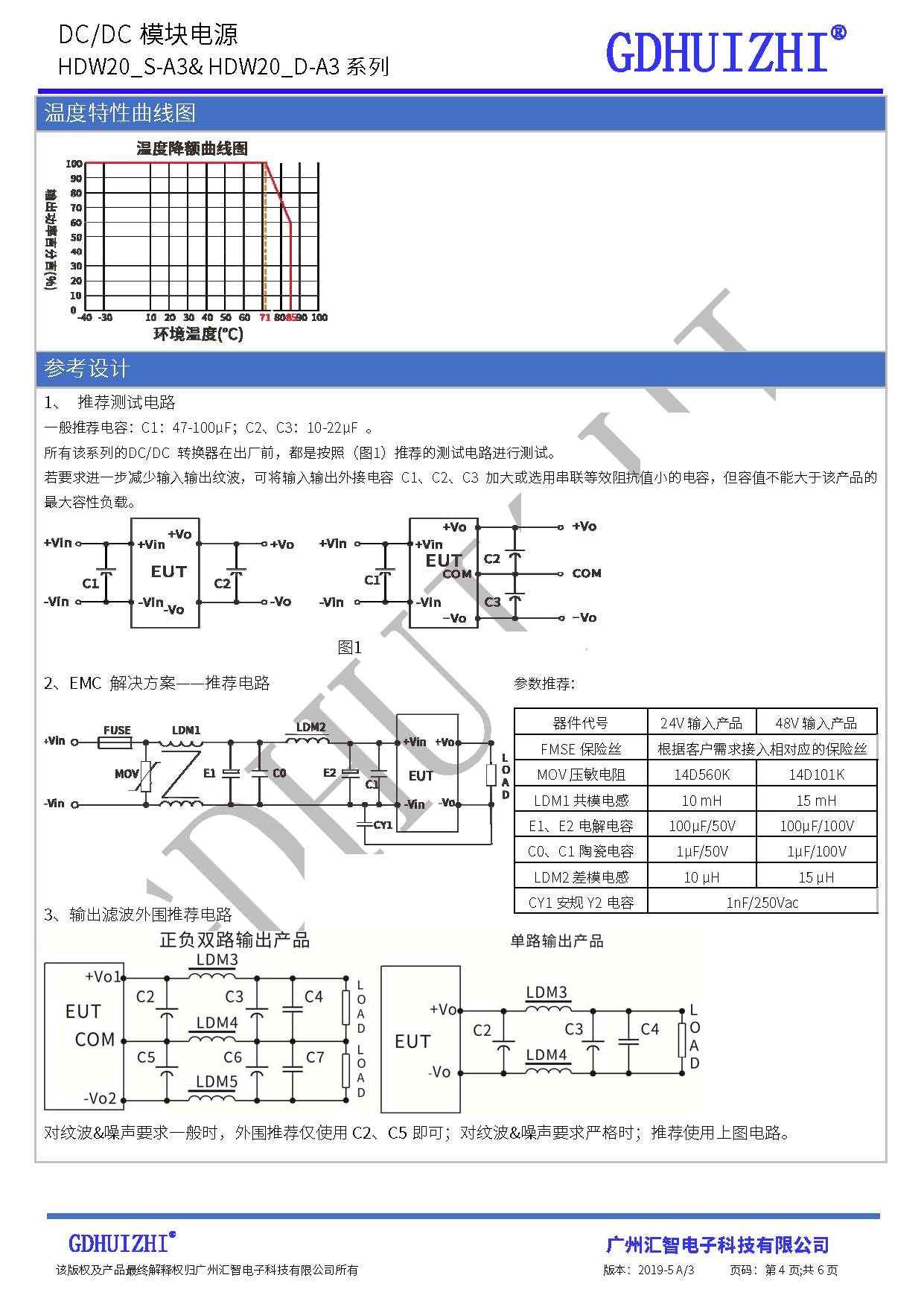 20W DC/DC电源模块 模块电源