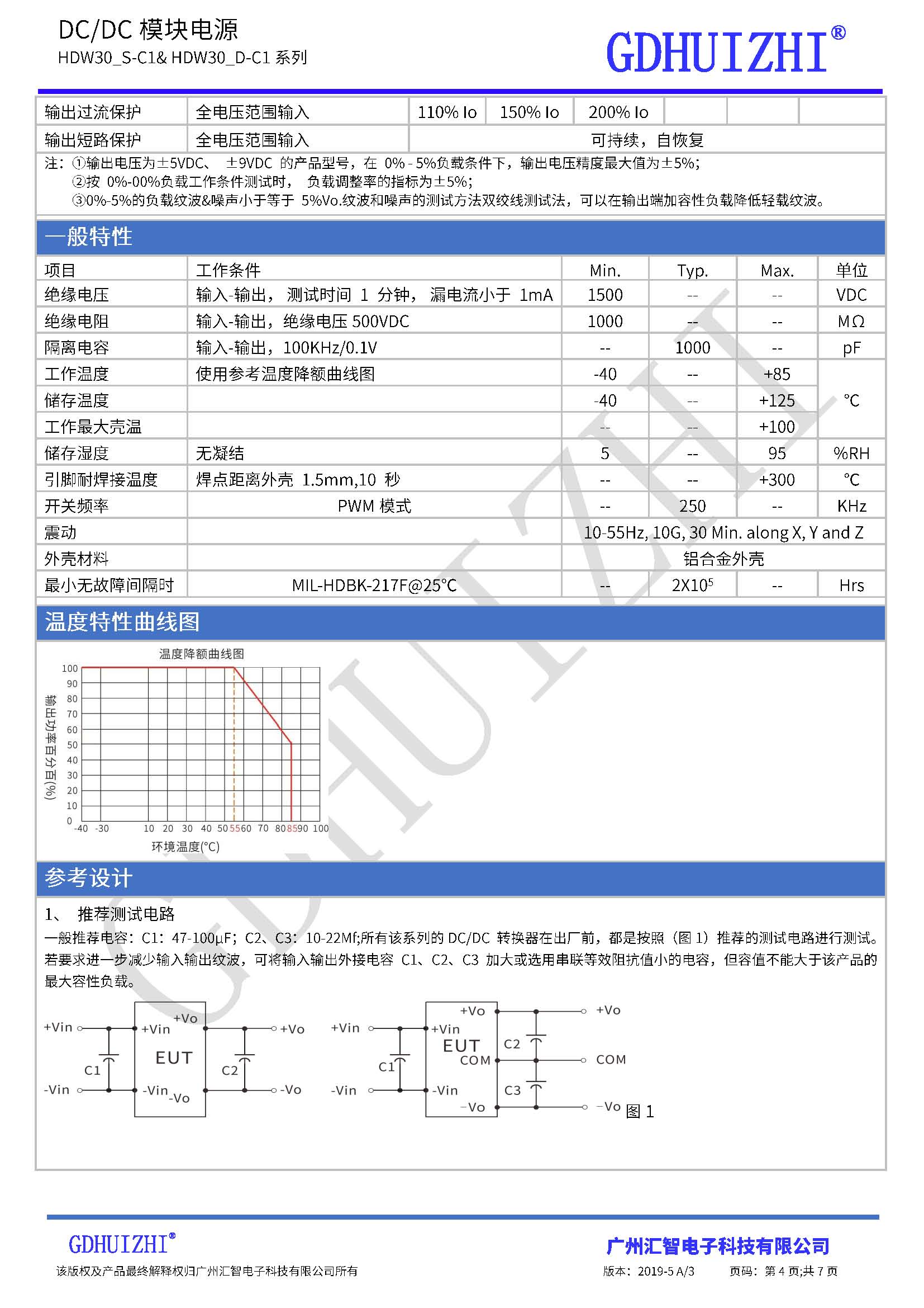 30W DC/DC电源模块 模块电源